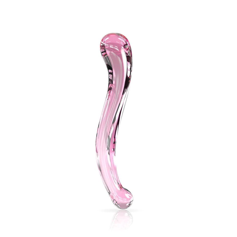 JimmyJane Dillenia Gama - Pink Glass 24.6 cm Dildo - JJ10752