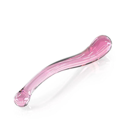 JimmyJane Dillenia Gama - Pink Glass 24.6 cm Dildo - JJ10752