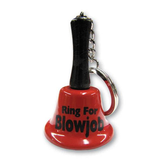 Ring For Blowjob Keychain Bell - Novelty Keychain - KEY-08-E