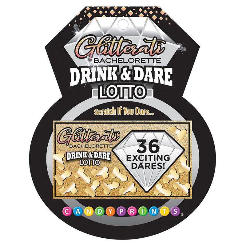 Glitterati - Drink And Dare Lotto - Hens Party Lotto Game - LGBG.101