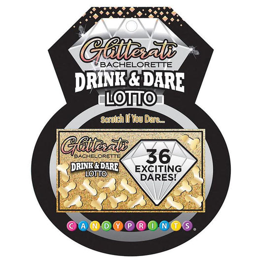 Glitterati - Drink And Dare Lotto - Hens Party Lotto Game - LGBG.101