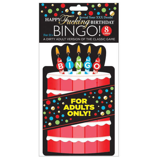 Happy Fucking Birthday Bingo - Party Game - LGBG.105