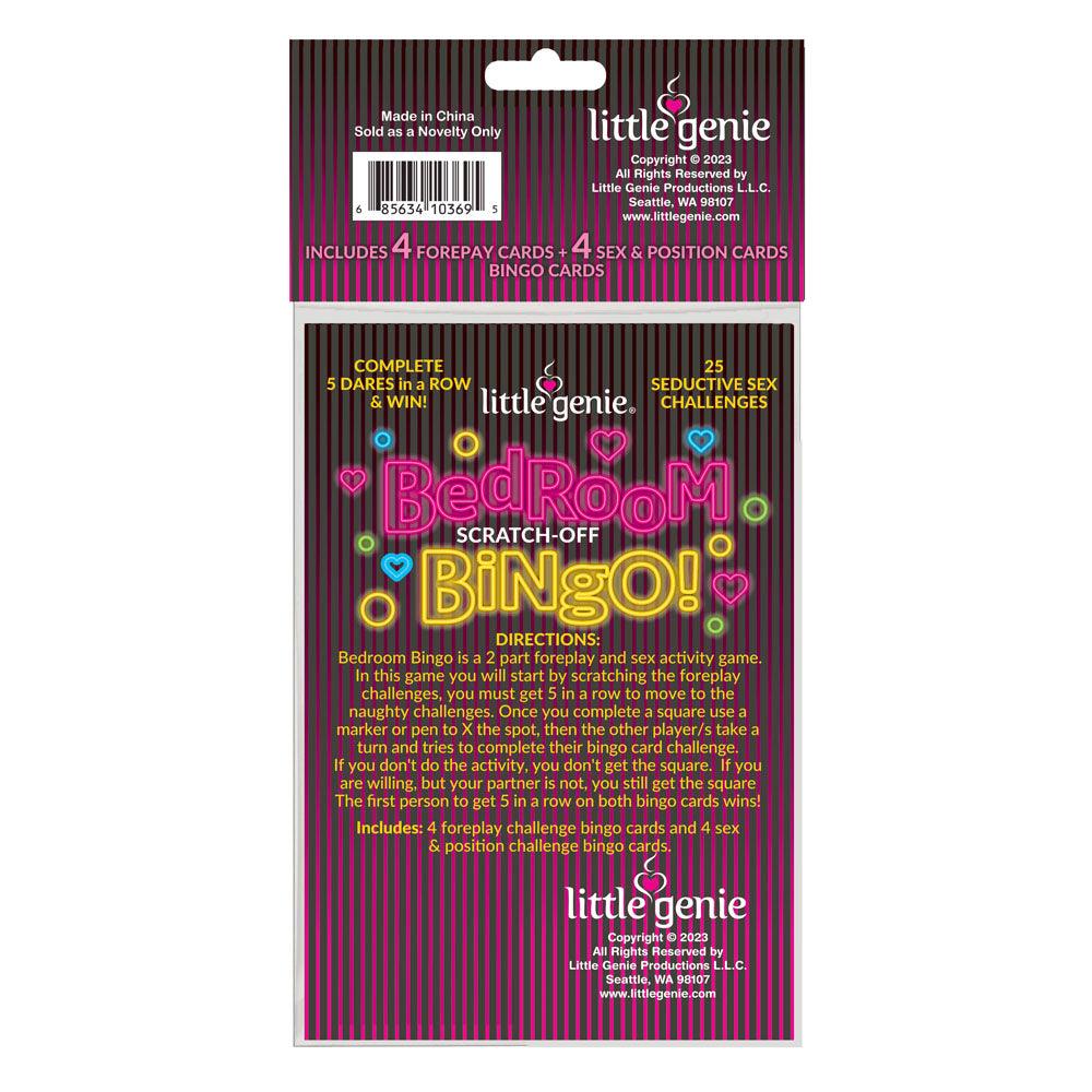 Bedroom Bingo - Foreplay Scratcher Card - LGBG.109