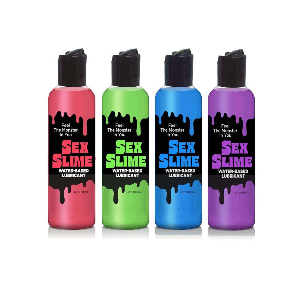 Sex Slime - Green - Green Water Based Lubricant - 120 ml Bottle - LGBT.1300