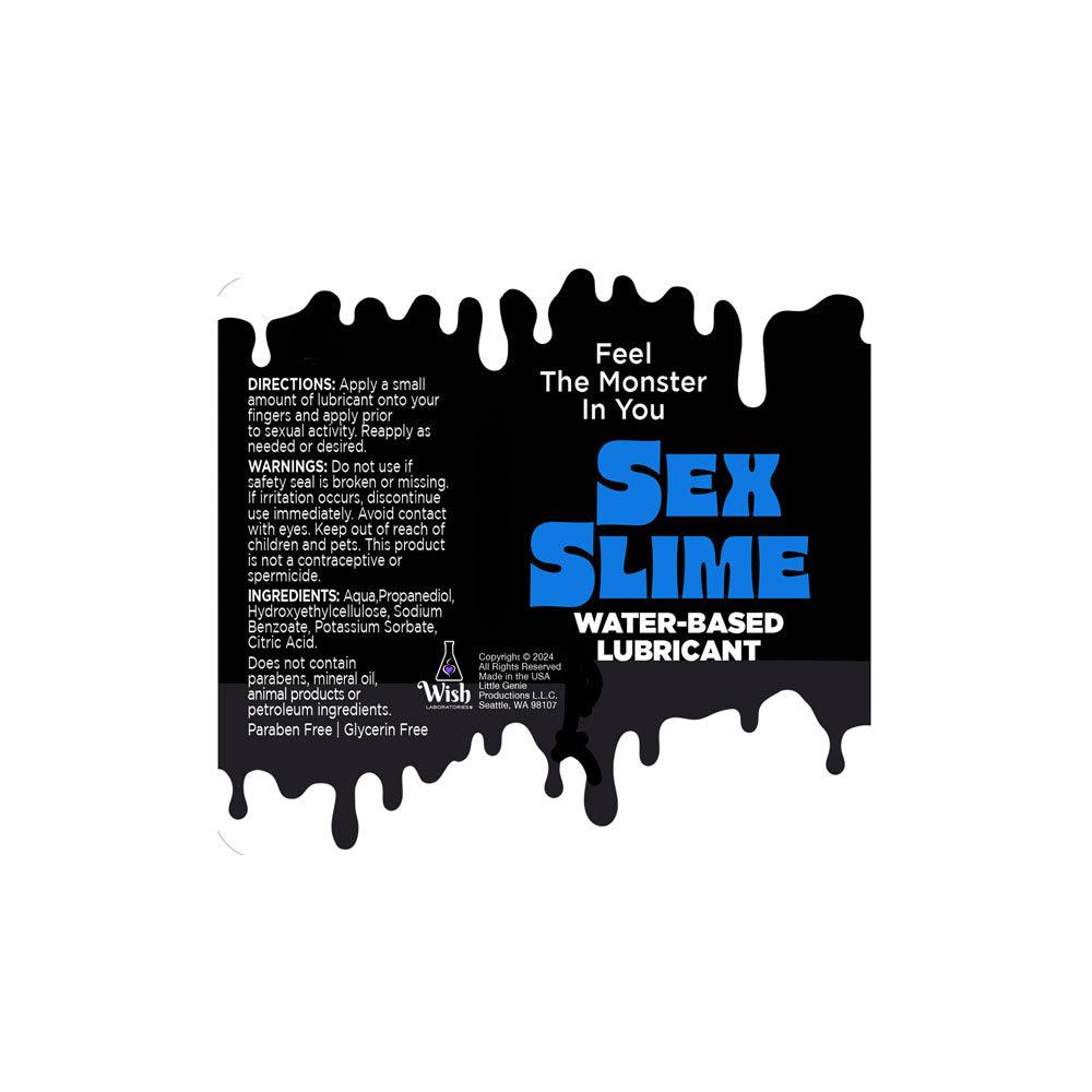 Sex Slime - Blue - Blue Water Based Lubricant - 120 ml Bottle - LGBT.1304