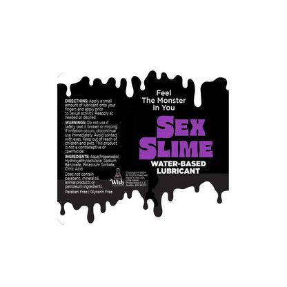 Sex Slime - Purple - Purple Water Based Lubricant - 120 ml Bottle - LGBT.1306