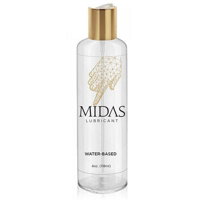 Midas Water Based Lube - Water Based Lubricant - 118 ml Bottle - LGBT.200