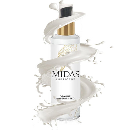 Midas Opaque Water Based Lubricant - 118 ml - Water Based Cum Lube - 118 ml - LGBT.208