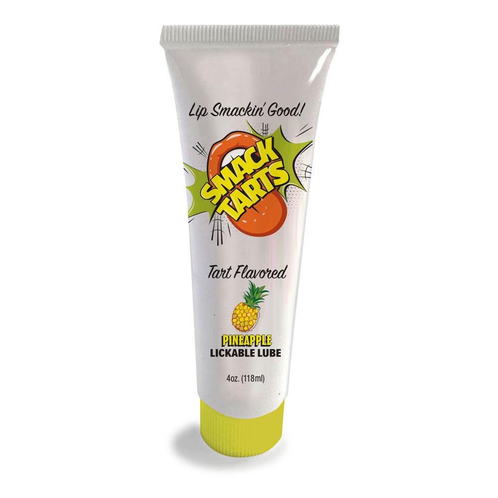 Smack Tarts - Sour Pineapple - Sour Pineapple Flavoured Lubricant - 120 ml Tube - LGBT.423