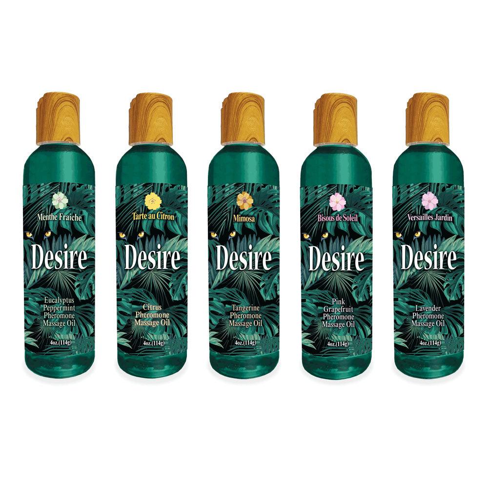 Desire Pheromone Massage Oil - Pink Grapefruit Scented Pheromone Massage Oil - 118 ml - LGBT.700