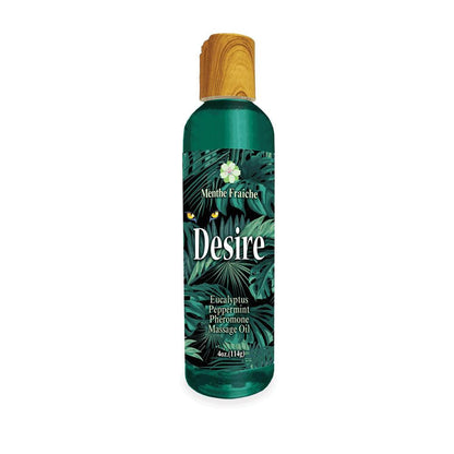 Desire Pheromone Massage Oil - Eucalyptus & Peppermint Scented Pheromone Massage Oil - 118 ml - LGBT.701