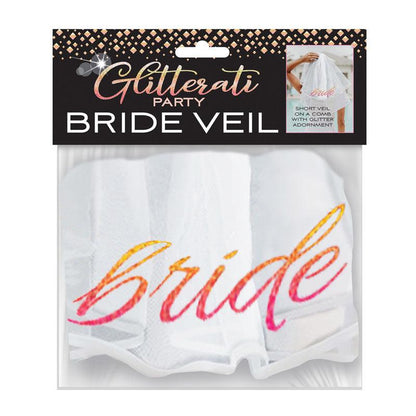 Glitterati - Bride Veil - Hens Party Novelty Veil - LGCP.1088