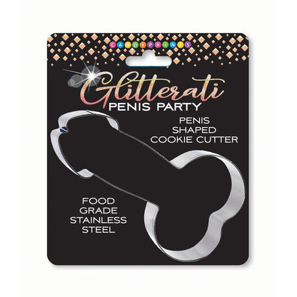 Glitterati Penis Cookie Cutter - Novelty Item - LGCP.1121