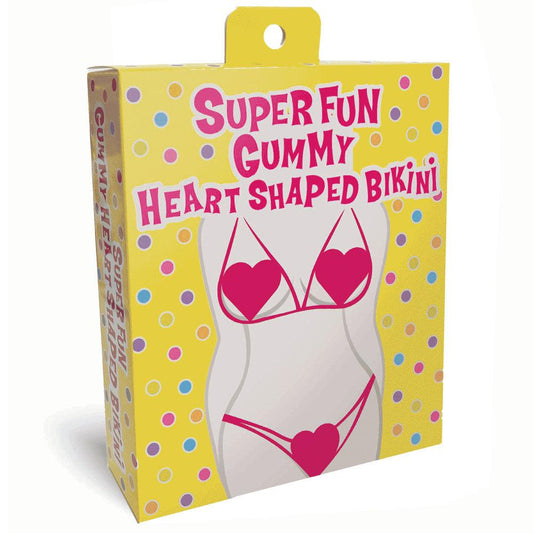 Super Fun Gummy Heart Shaped Bikini - Novelty Edible Underwear - LGCP.1129