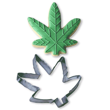 Cannabis Cookie Cutter - Metal Cookie Cutter - LGCP.1130