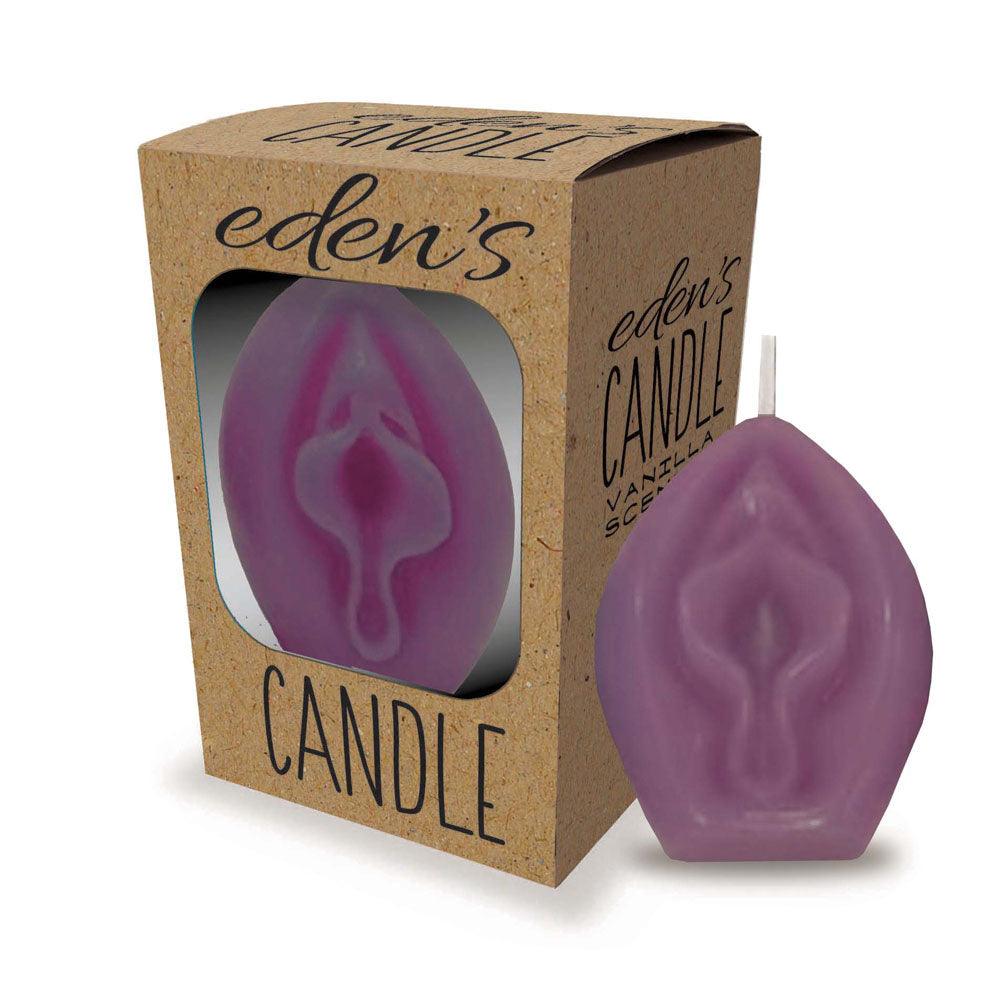 Eden's Candles Vagina - Vanilla - Display of 12 - Coloured Vanilla Scented Candles - Set of 12 - LGCP.1161