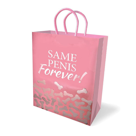 Same Penis Forever Gift Bag - Novelty Gift Bag - LGP.035