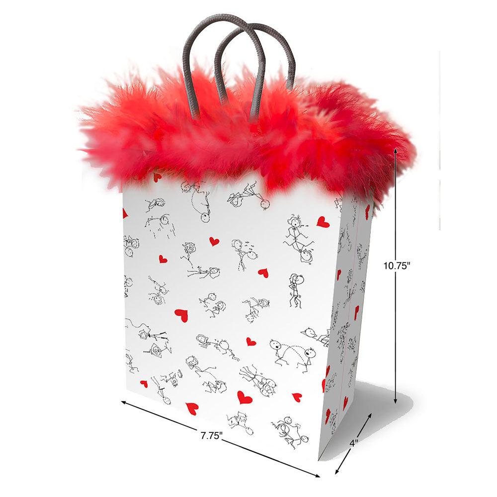 Naughty Stick Figures Gift Bag - Novelty Gift Bag - LGP.039