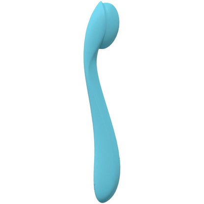 LOVELINE Juicy - Blue - Blue 21.5 cm USB Rechargeable Vibrator - LOVU009BLU