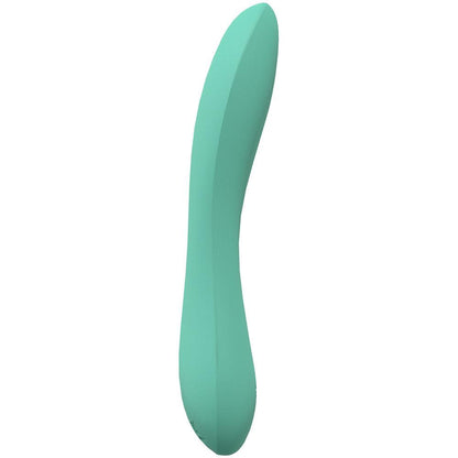 LOVELINE Lust - Green - Green 17 cm USB Rechargeable Vibrator - LOVU010GRN