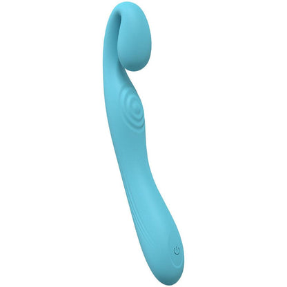 LOVELINE Obsession - Blue - Blue 18.4 cm USB Rechargeable Vibrator - LOVU011BLU