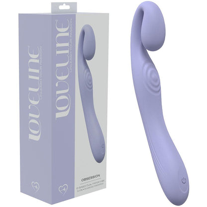 LOVELINE Obsession - Lavender - Lavender 18.4 cm USB Rechargeable Vibrator - LOVU011LAV