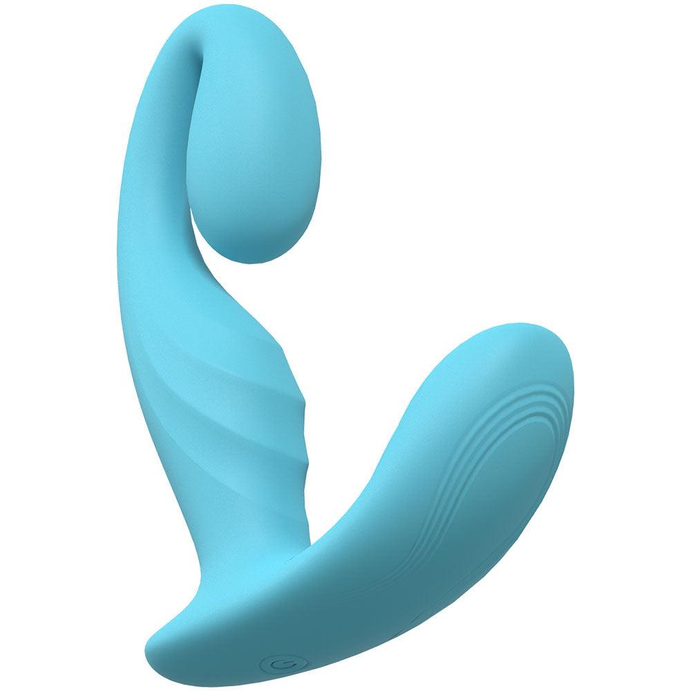 LOVELINE Bliss - Blue - Blue 11.5 cm USB Rechargeable Vibrator - LOVU012BLU