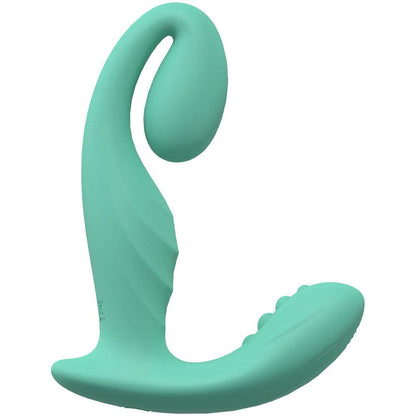 LOVELINE Bliss - Green - Green 11.5 cm USB Rechargeable Vibrator - LOVU012GRN