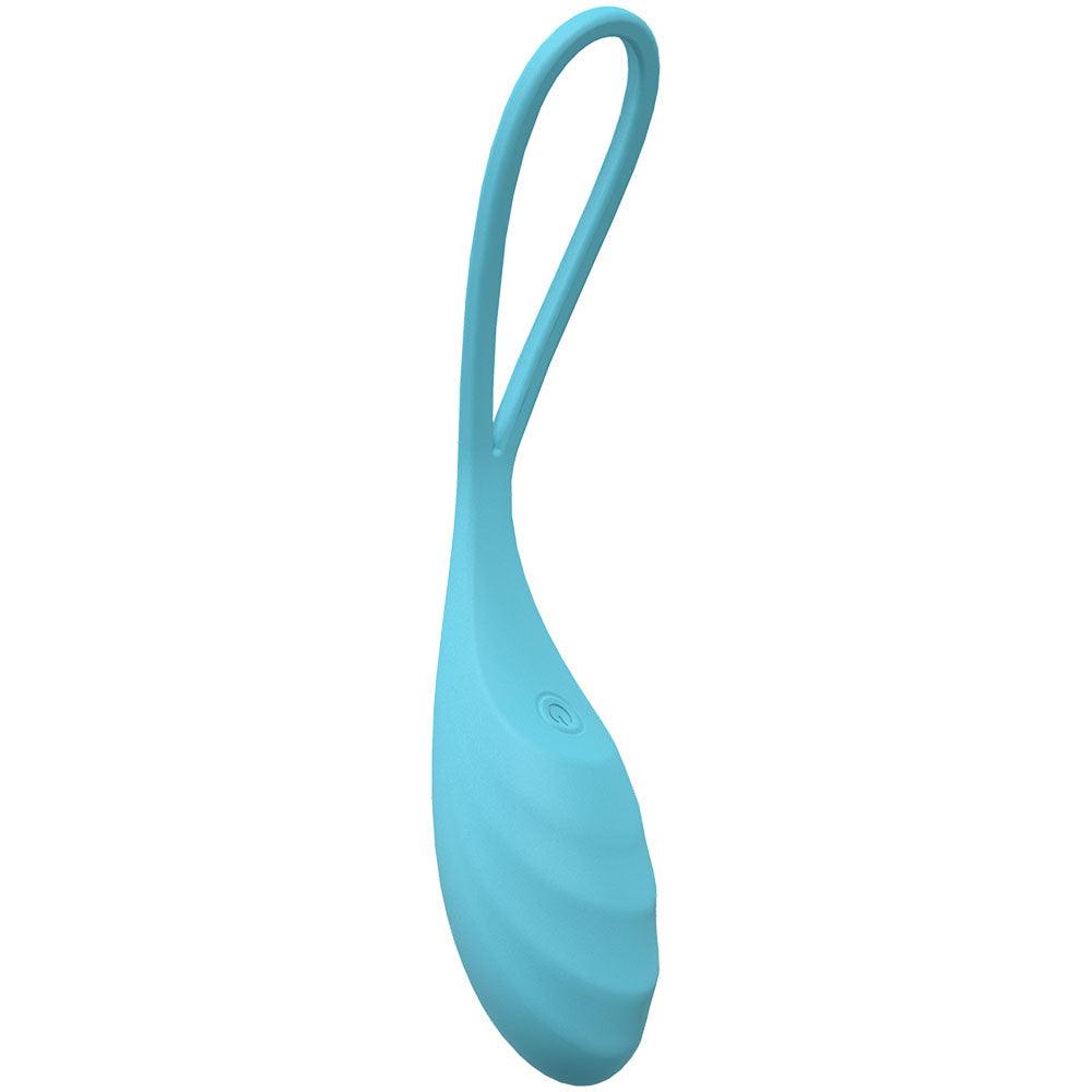 LOVELINE Passion - Blue - Blue USB Rechargeable Vibrating Egg with Wireless Remote - LOVU014BLU