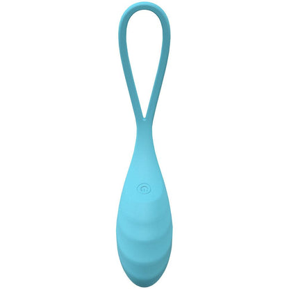 LOVELINE Passion - Blue - Blue USB Rechargeable Vibrating Egg with Wireless Remote - LOVU014BLU