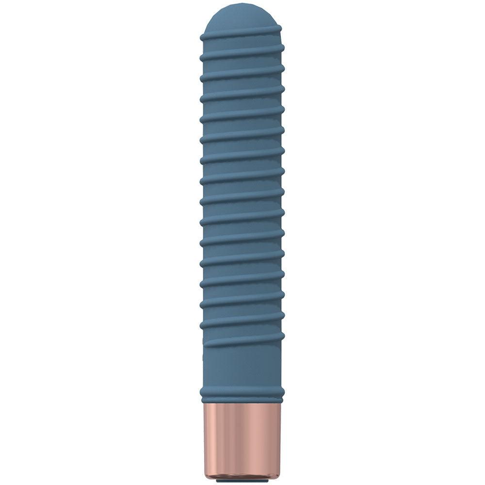 LOVELINE Poise - Blue - Blue 14.5 cm USB Rechargeable Vibrator - LOVU021BLU