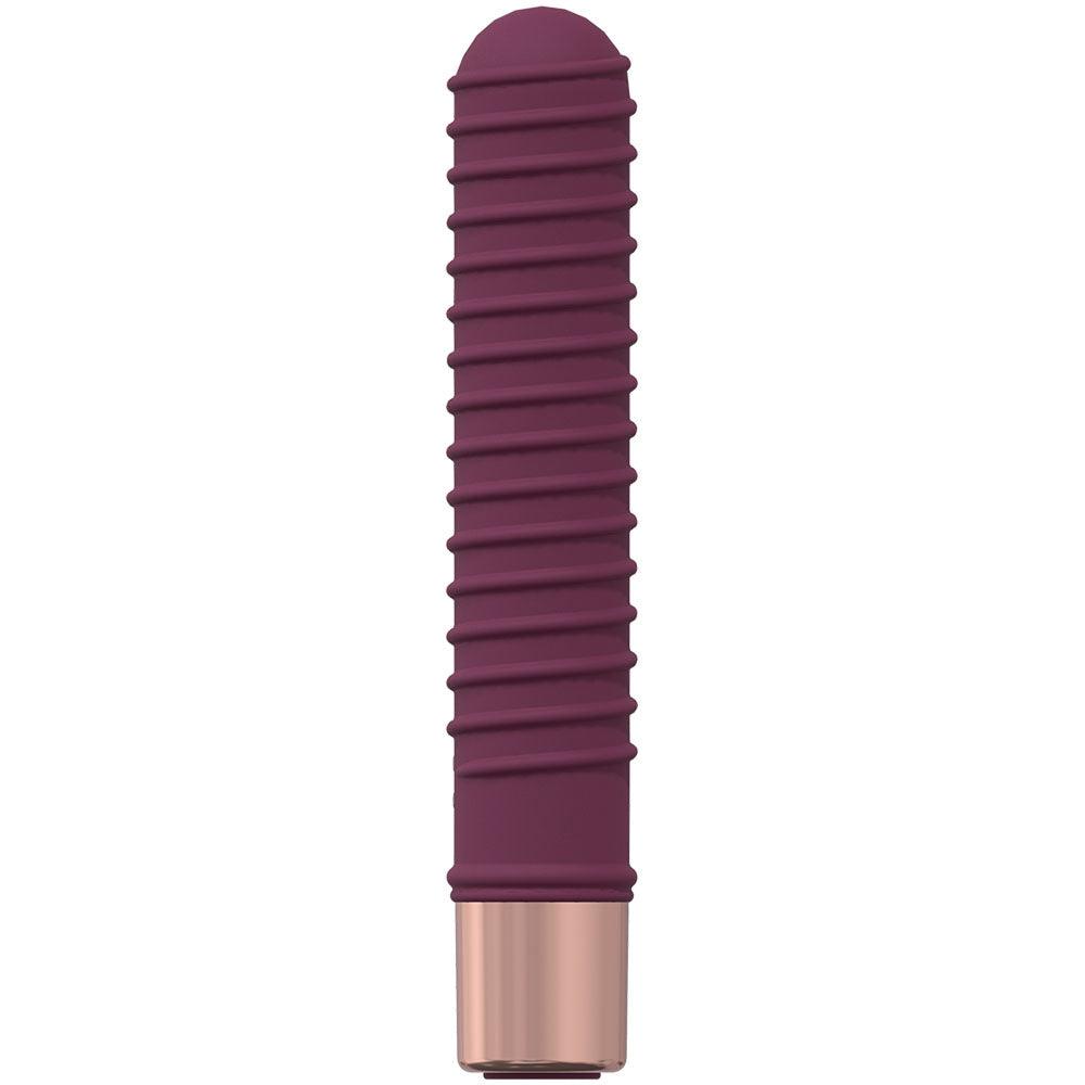 LOVELINE Poise - Burgundy - Burgundy 14.5 cm USB Rechargeable Vibrator - LOVU021BUR