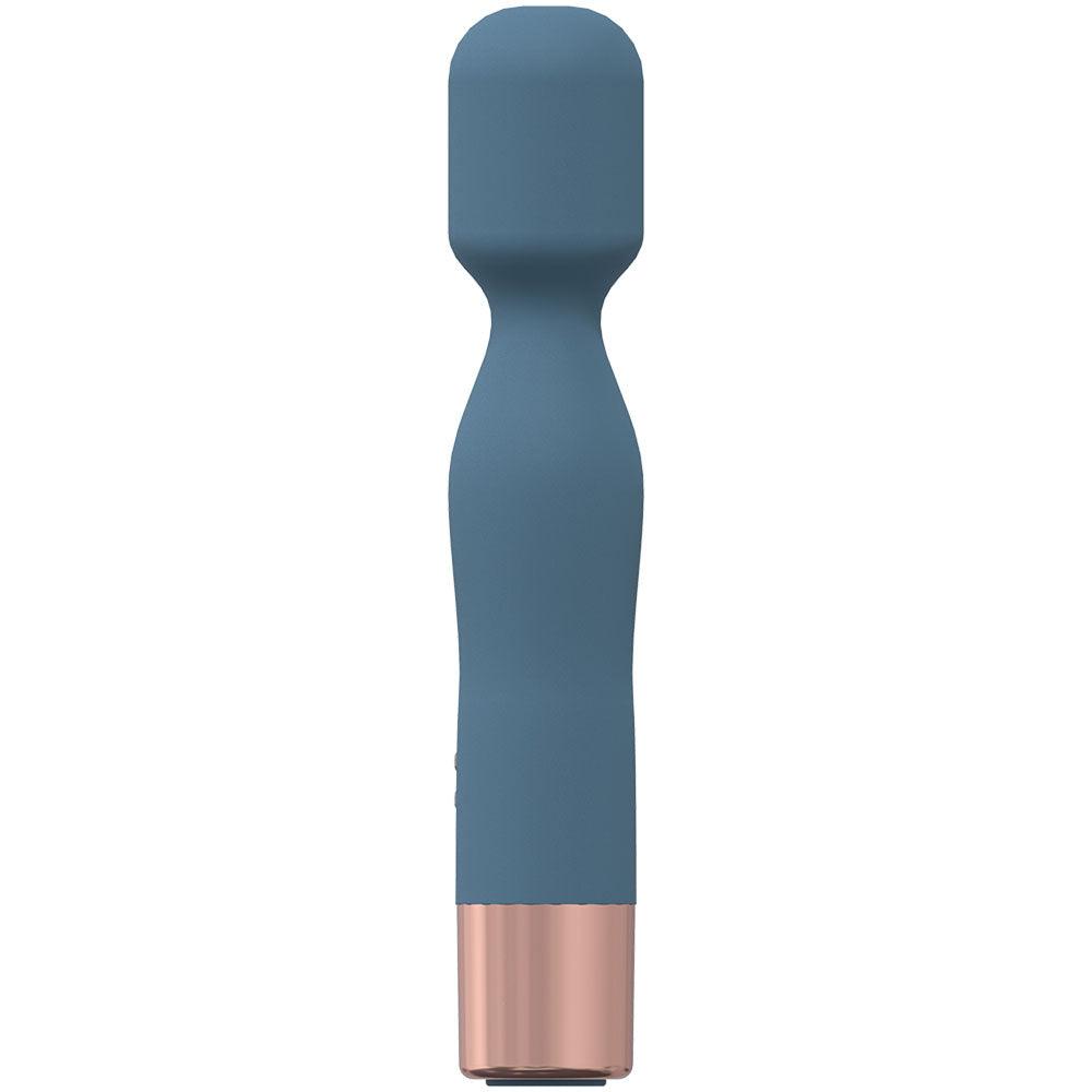 LOVELINE Glamour - Blue - Blue 14.4 cm USB Rechargeable Massage Wand - LOVU022BLU