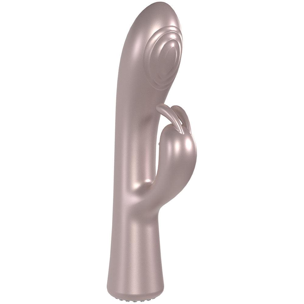 LOVELINE La Perla I - Pink - Pearlescent Pink 19.2 cm USB Rechargeable Rabbit Vibrator - LOVU023PPINK