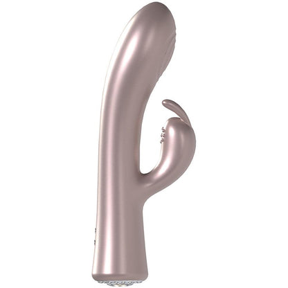 LOVELINE La Perla I - Pink - Pearlescent Pink 19.2 cm USB Rechargeable Rabbit Vibrator - LOVU023PPINK