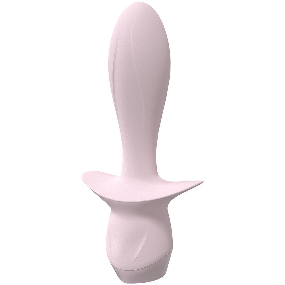 LOVELINE Jubilee - Pink 13.5 cm USB Rechargeable Vibrating Anal Plug - LOVU029PNK