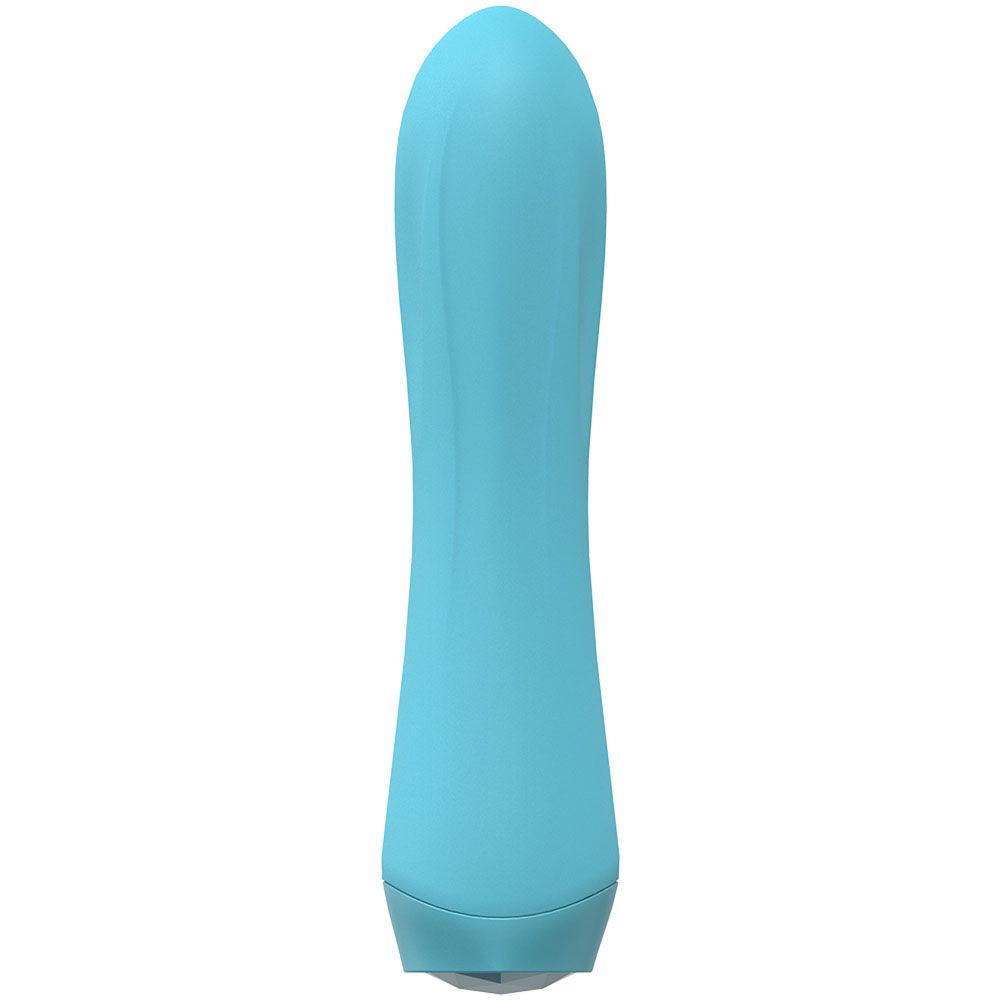 LOVELINE Serenade - Blue 13.5 cm USB Rechargeable Vibrator - LOVU031BLU