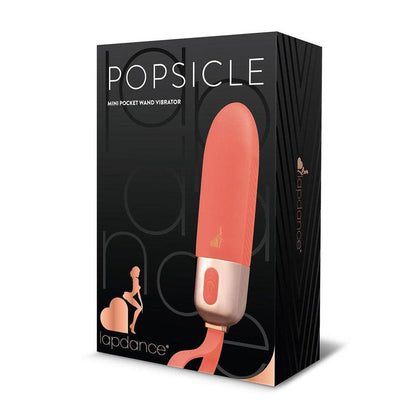 LAPDANCE Popsicle Mini Pocket Wand - Pink 12 cm USB Rechargeable Bullet - LT202