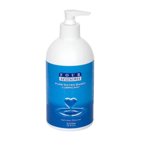 Four Seasons Personal Lubricant - Water Based Personal Lubricant - 500 ml Pump Pack Bottle - LUB007