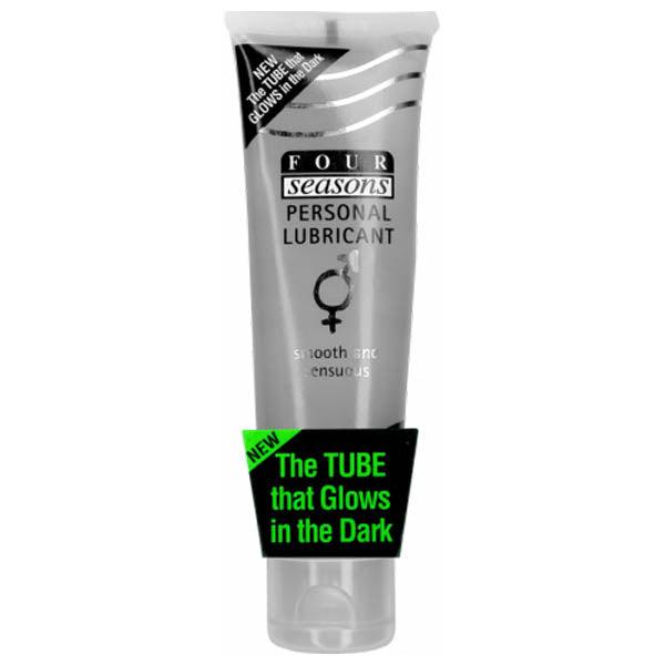 Four Seasons Glow In The Dark Lubricant - Glow N' Dark Personal Lubricant - 100 ml Tube - LUB011