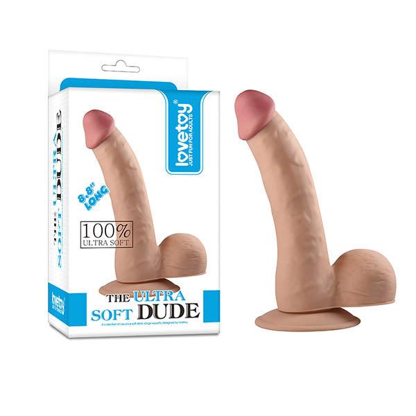 The Ultra Soft Dude - Flesh 22.3 cm (8.8'') Dong - LV1082