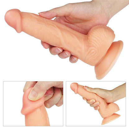 The Ultra Soft Dude - Flesh 20.3 cm (8'') Dong - LV1088