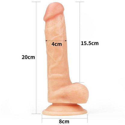 The Ultra Soft Dude - Flesh 20.3 cm (8'') Dong - LV1089