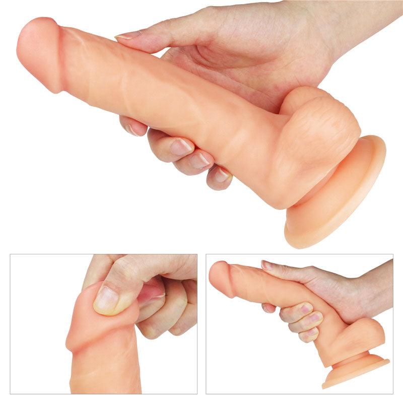 The Ultra Soft Dude - Flesh 20.3 cm (8'') Dong - LV1089