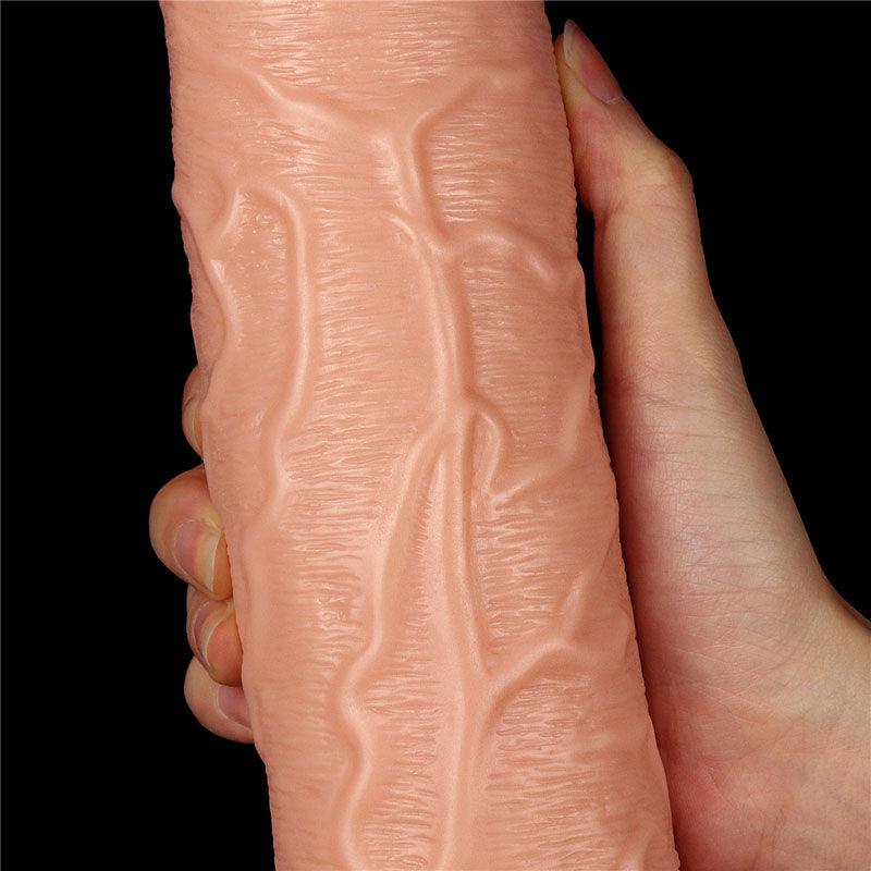 King Size 11'' Realistic Dildo - Flesh 28 cm Dong - LV111012