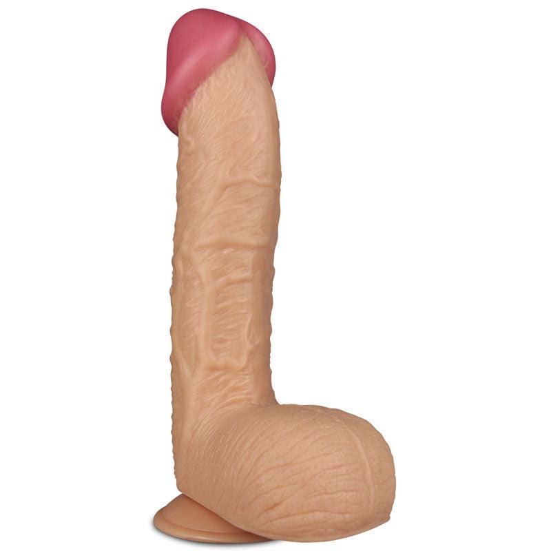 King Size 10.5'' Realistic Dildo - Flesh 26.7 cm Dong - LV2207