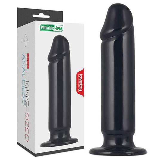 King Sized 9.25'' Anal Dildo - Black 23.5 cm Mega Anal Dong - LV2243