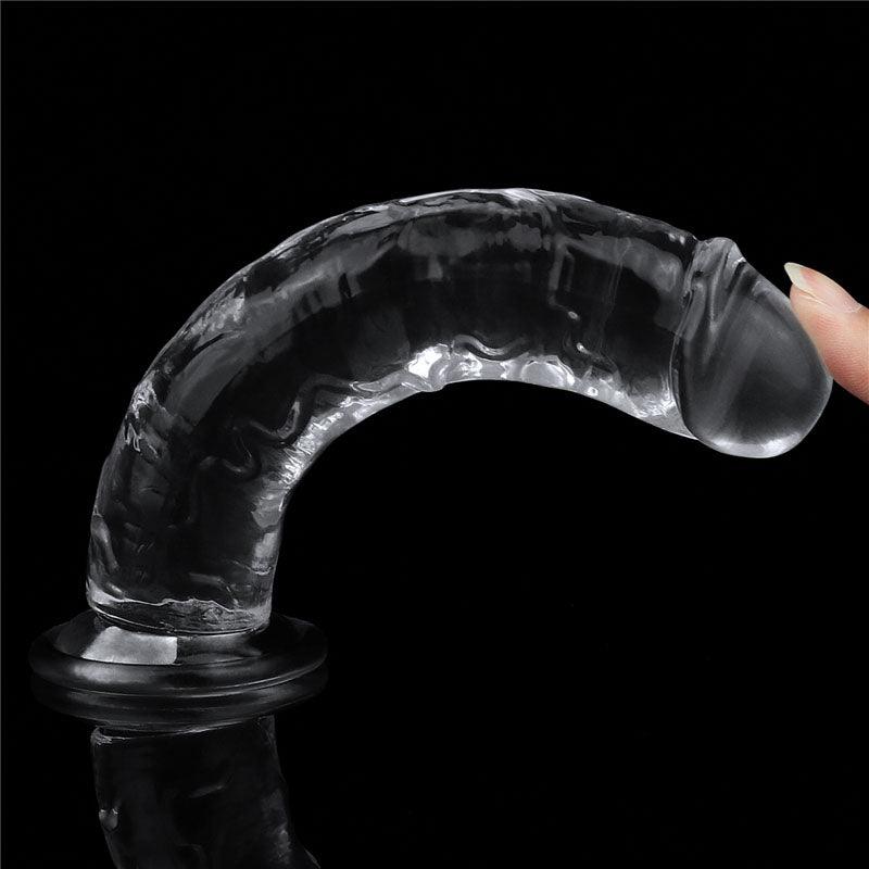 Flawless Clear Dildo 7'' - Clear 17.8 cm Dong - LV310015