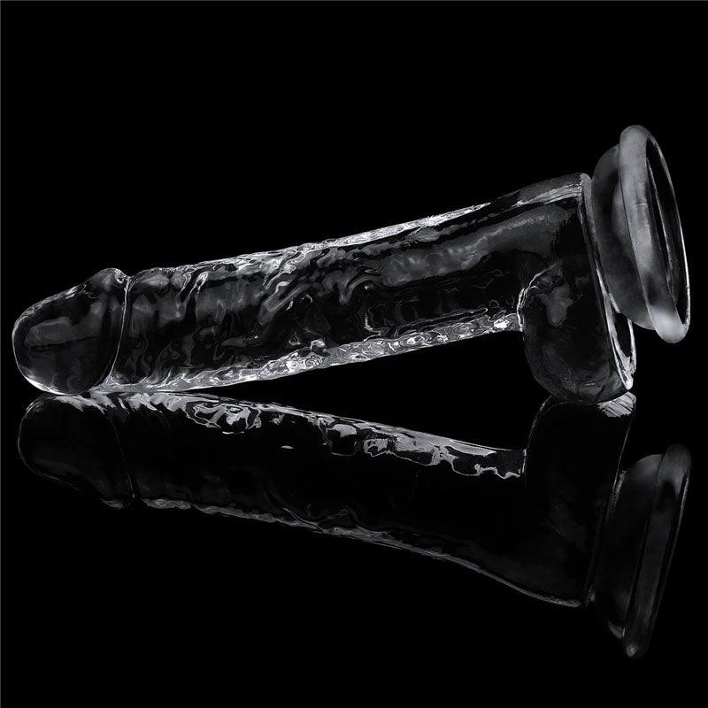 Flawless Clear Dildo 7.5'' - Clear 19 cm Dong - LV310016