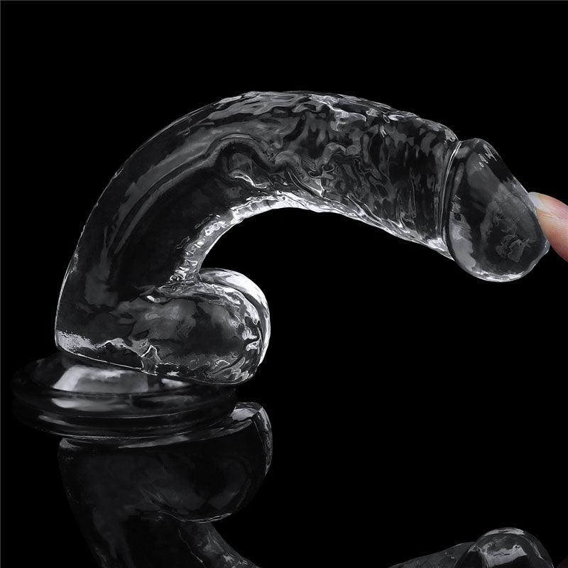 Flawless Clear Dildo 7.5'' - Clear 19 cm Dong - LV310016